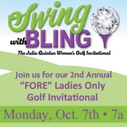 Swing with Bling - The Julia Quinlan Women's Golf Invitational